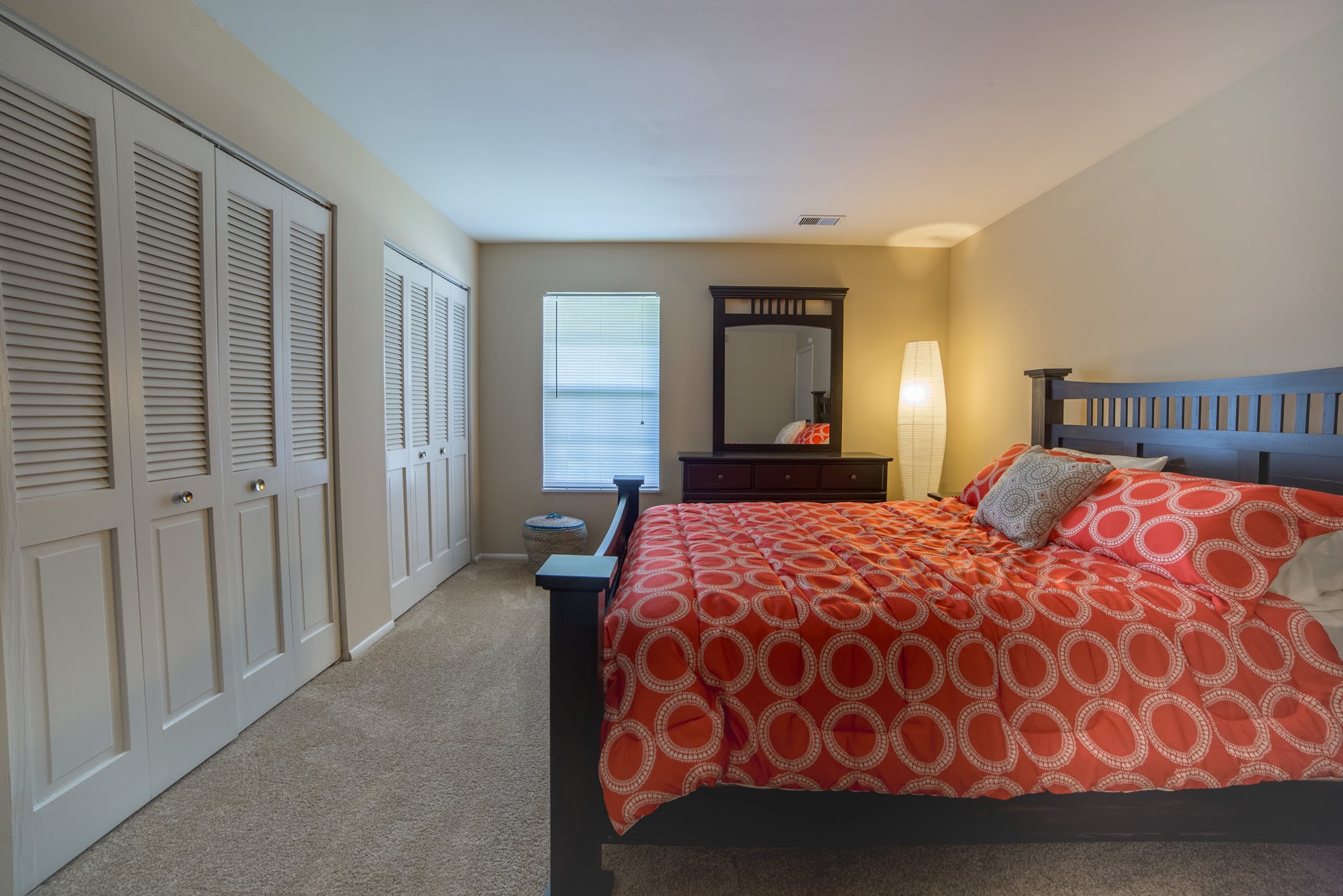 Master Bedroom in 2 Bed- 2 Bath Apartment
