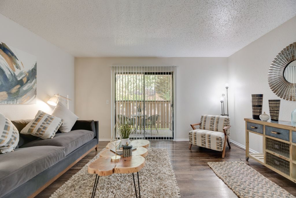 The Park at Wintergreen Apartments | DeSoto, TX | Spacious Living Room