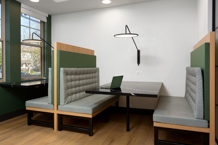 Resident Lounge with Booths