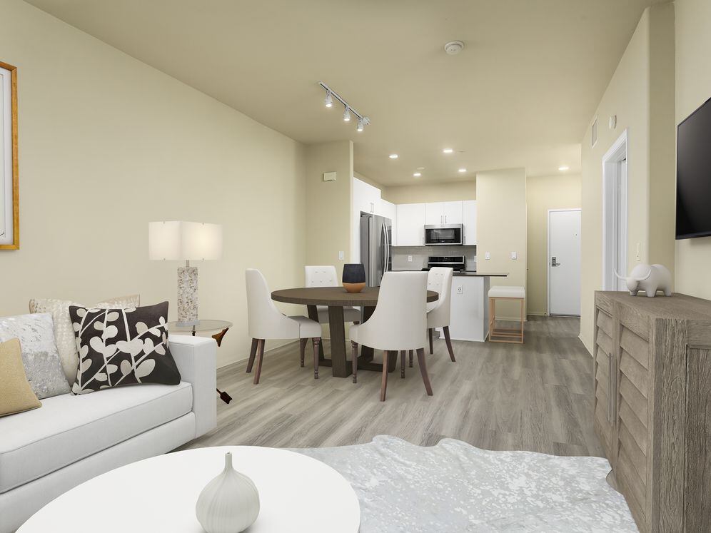 Renovated Package I living and dining areas