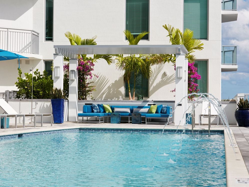 Tower Building swimming pool