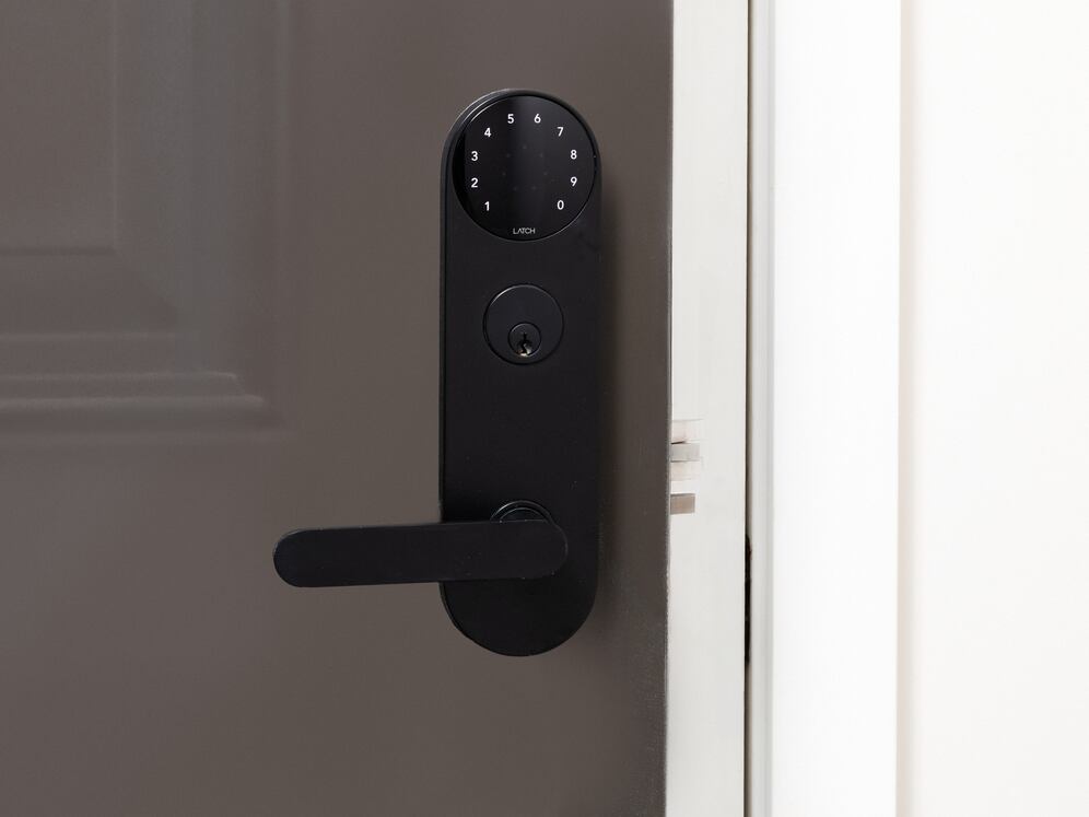 All apartments with electronic lock