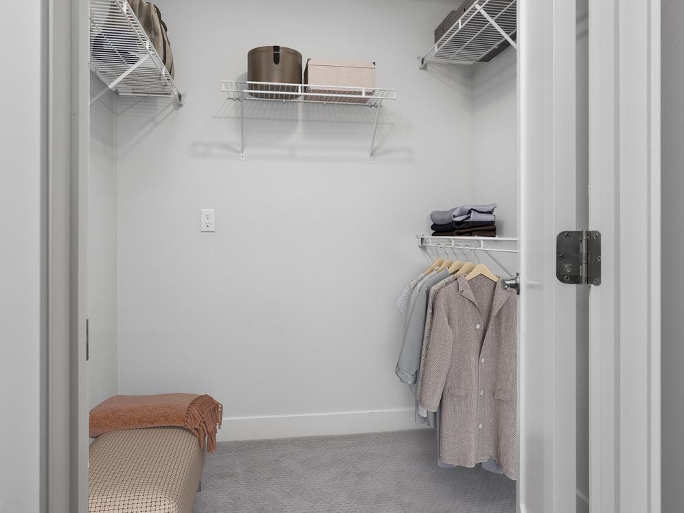 Building B Upgrade Design walk-in closet