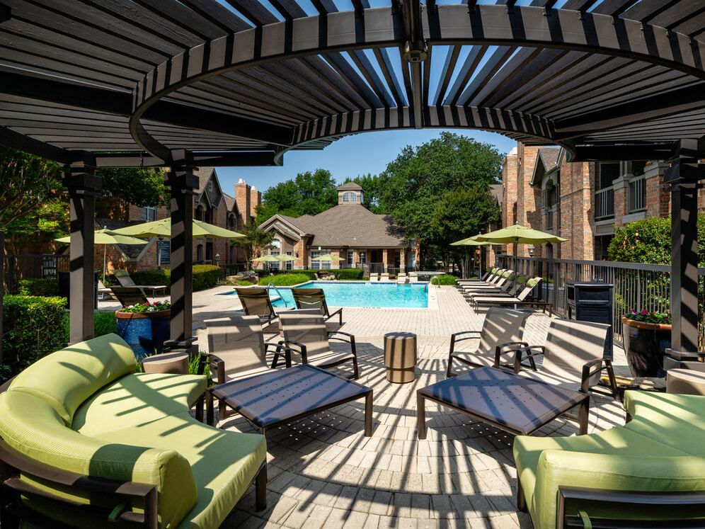 Sundeck with lounge seating