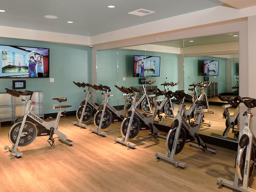 Phase I Flex Studio with Spin Bikes and Fitness on Demand Programming