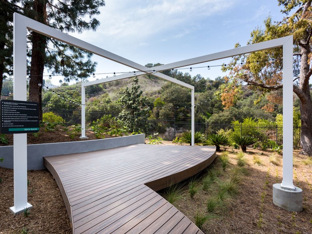 South Clubhouse outdoor yoga deck