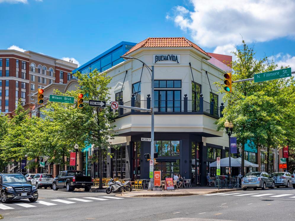 Nearby retail and dining options