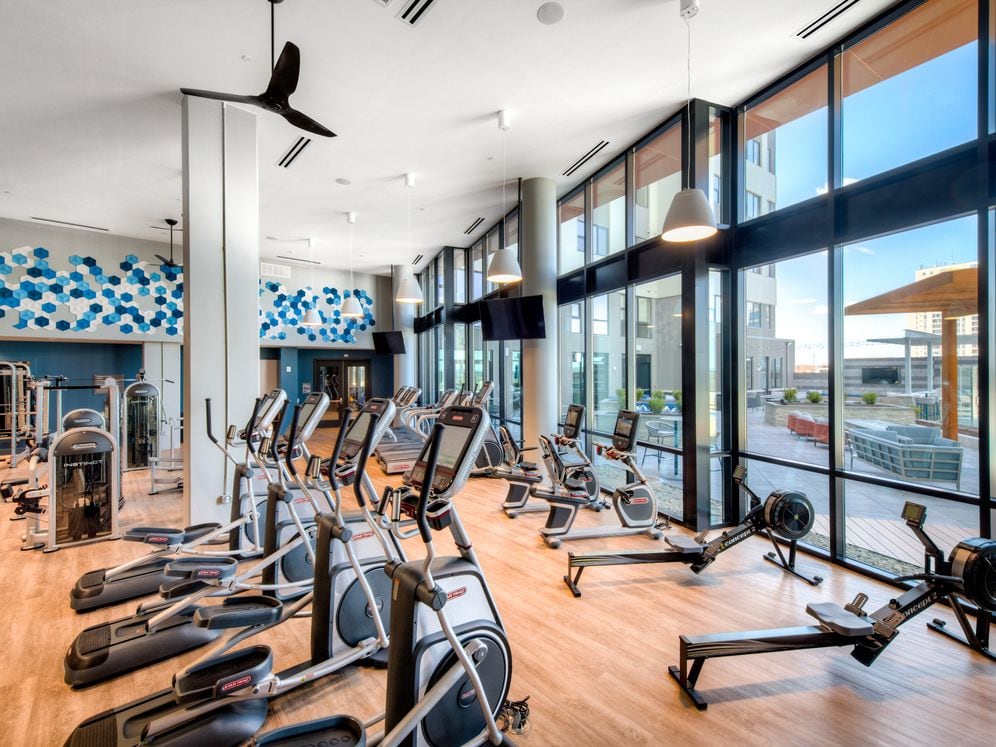 State-of-the-art fitness center