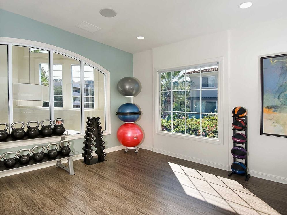 Fitness Center with Strength Equipment