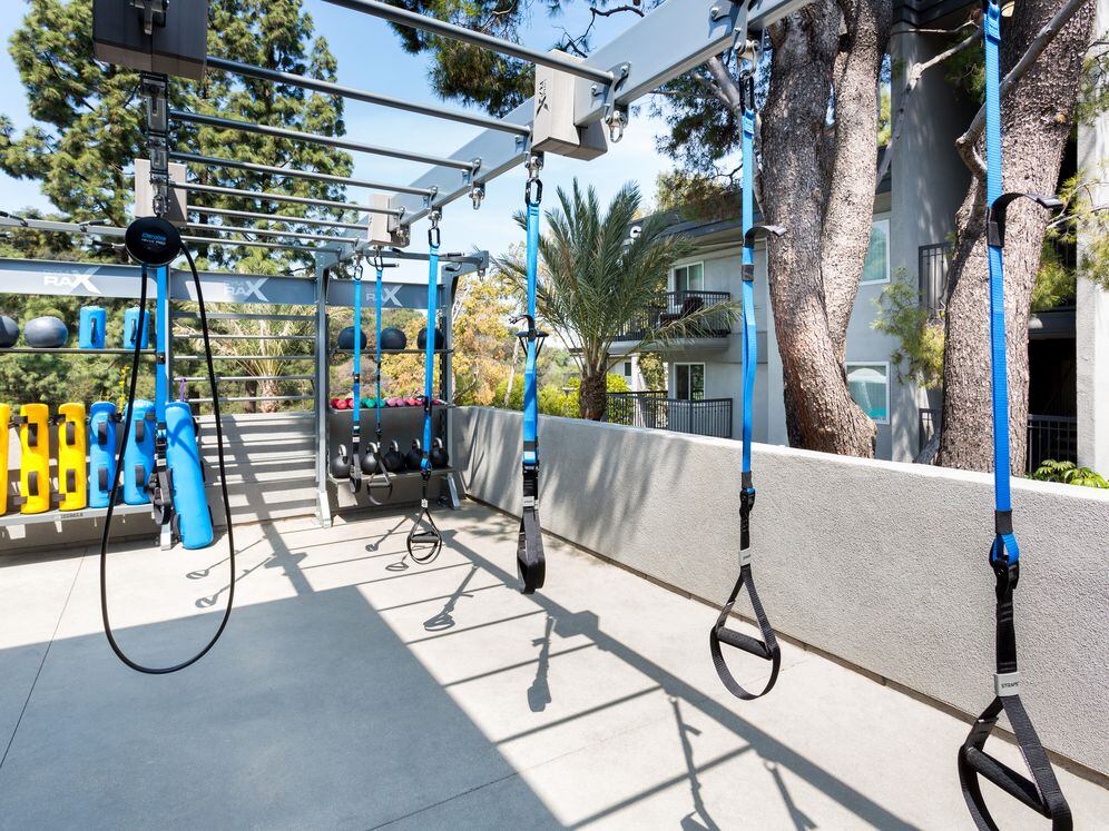 South Clubhouse outdoor fitness area