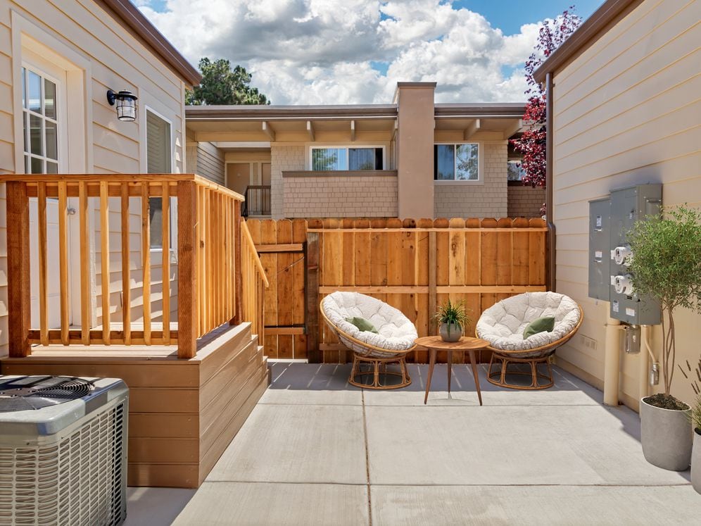 Freestanding Home with a spacious private patio