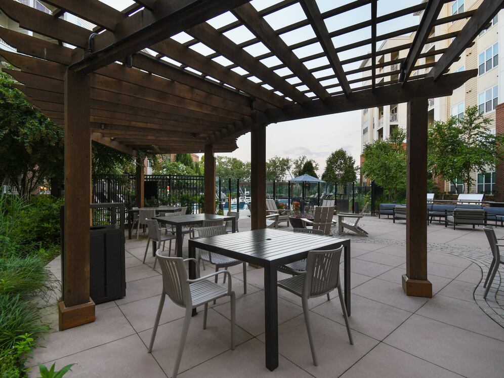 Hunt Valley - Courtyard with ample seating and firepit