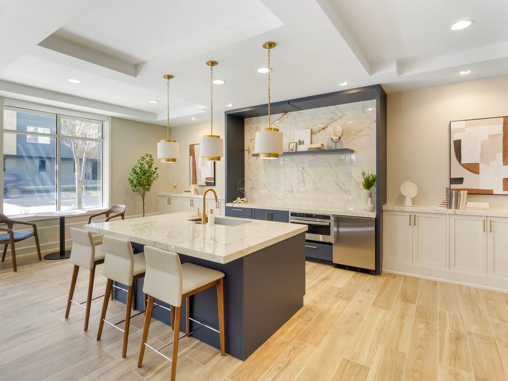 Resident lounge with kitchenette