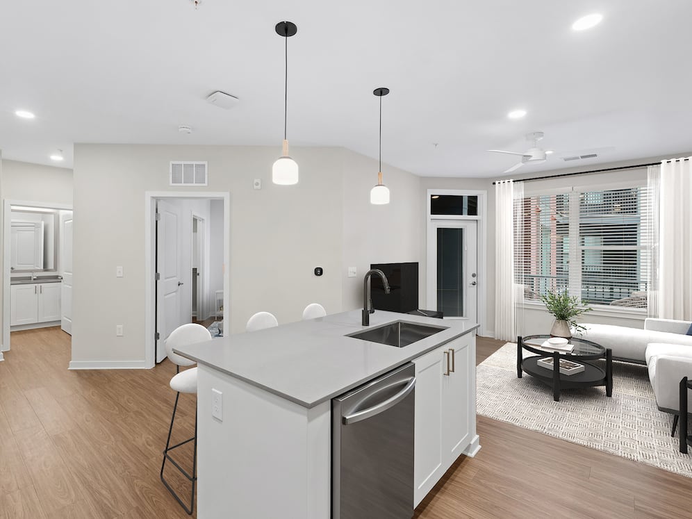 Design Collection II one bedroom corner unit layout