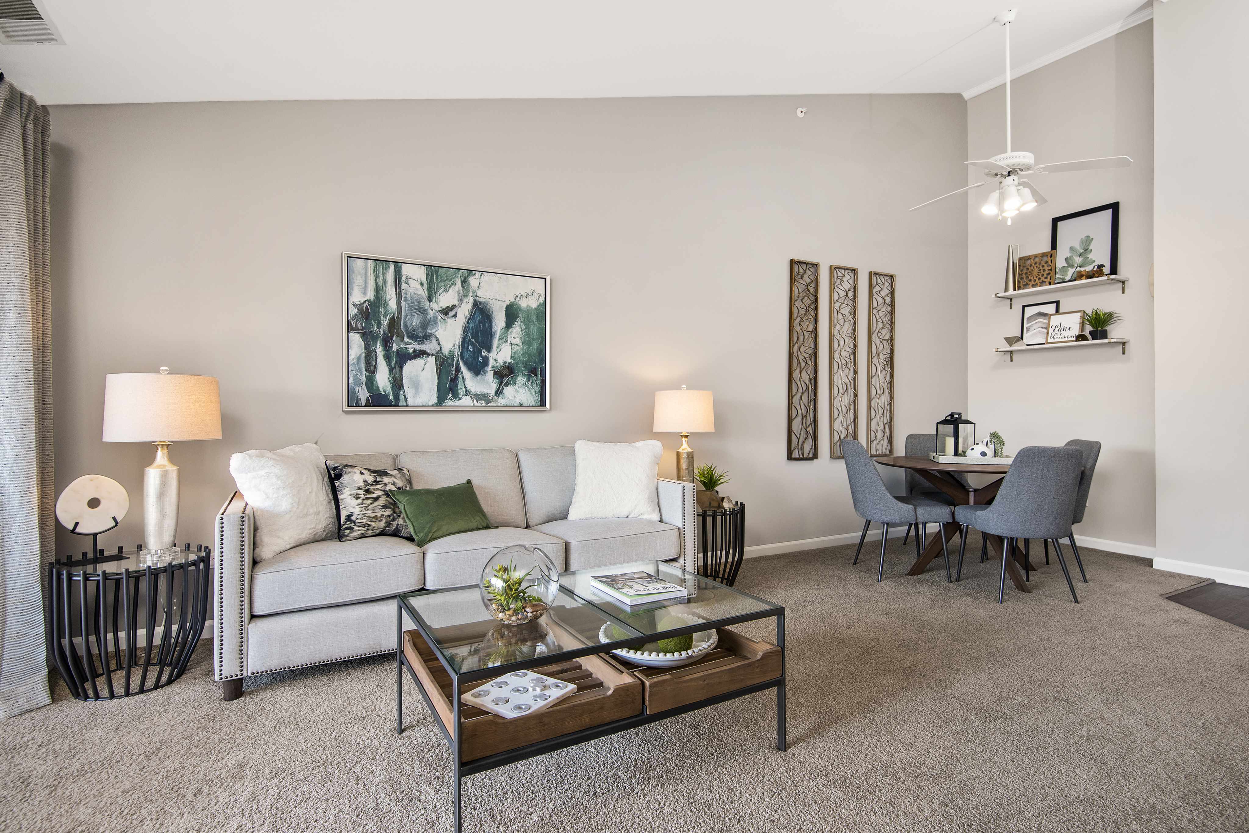 Vaulted Ceilings Available in select units