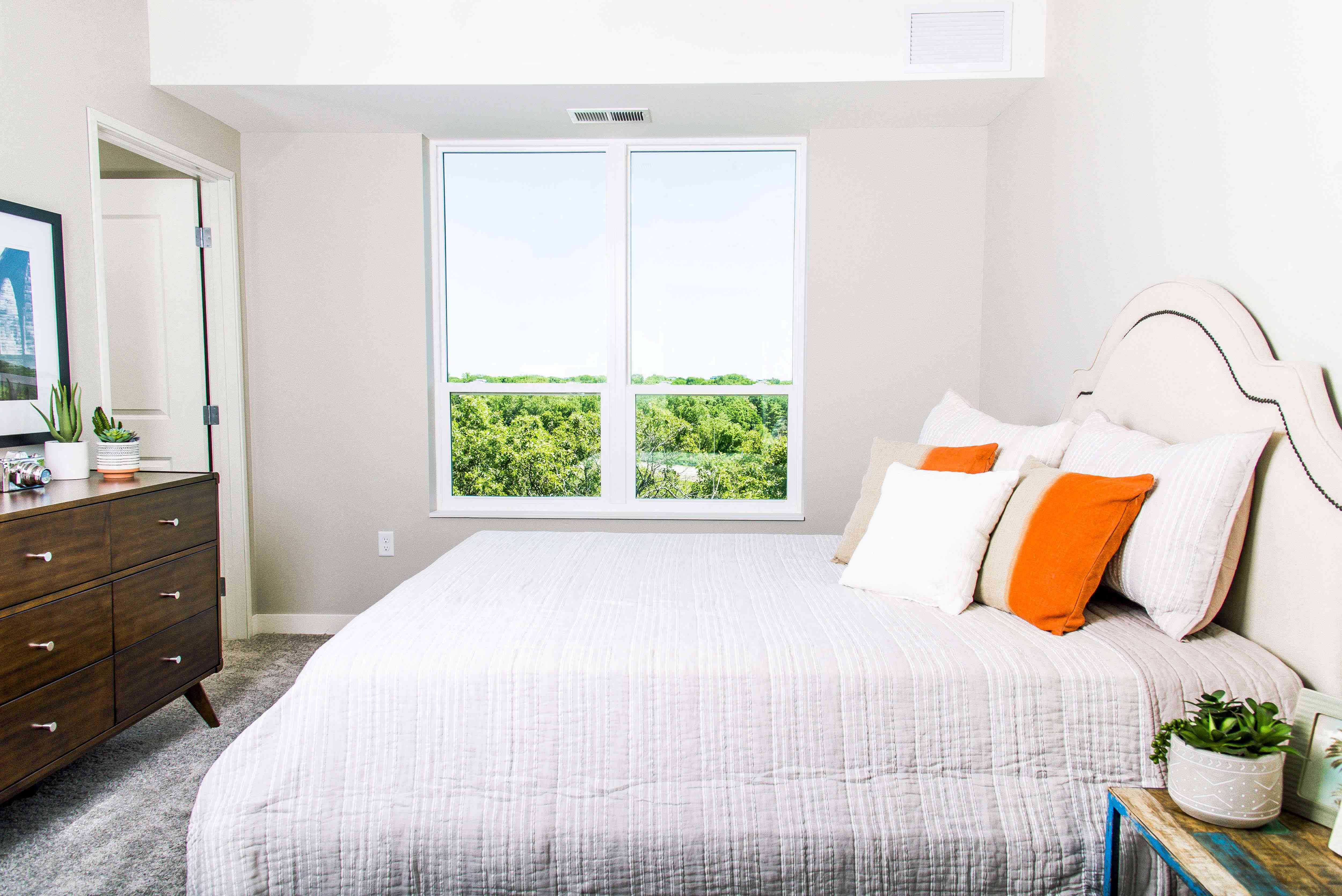 Two-Bedroom Apartment Sleeping Area