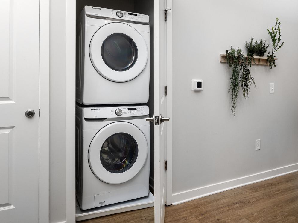 In-home full-size washer and dryer