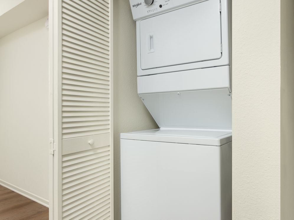 In-unit washer and dryer