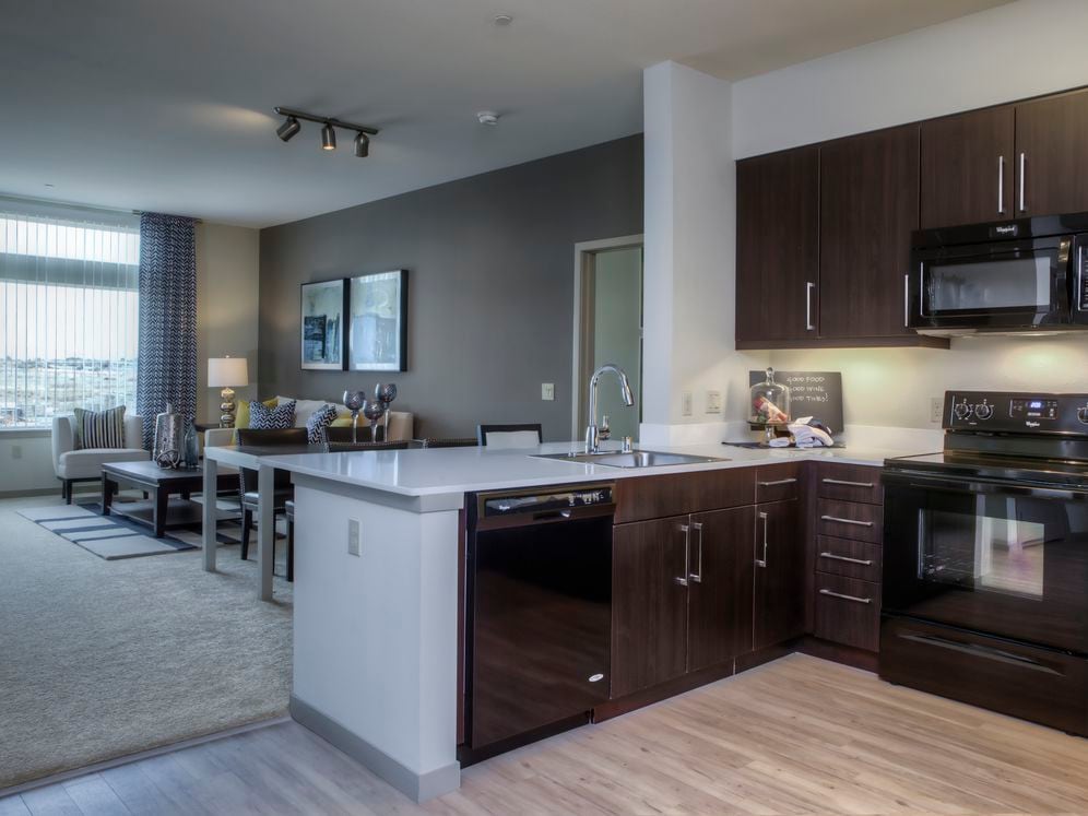 Phase I Two Bedroom Kitchen