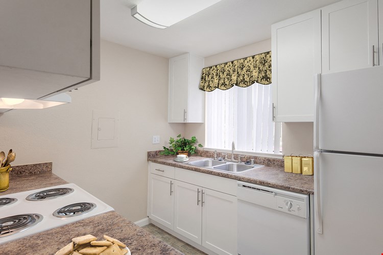 Crossing at Arroyo Trail Apartments Kitchen Counter and Appliances