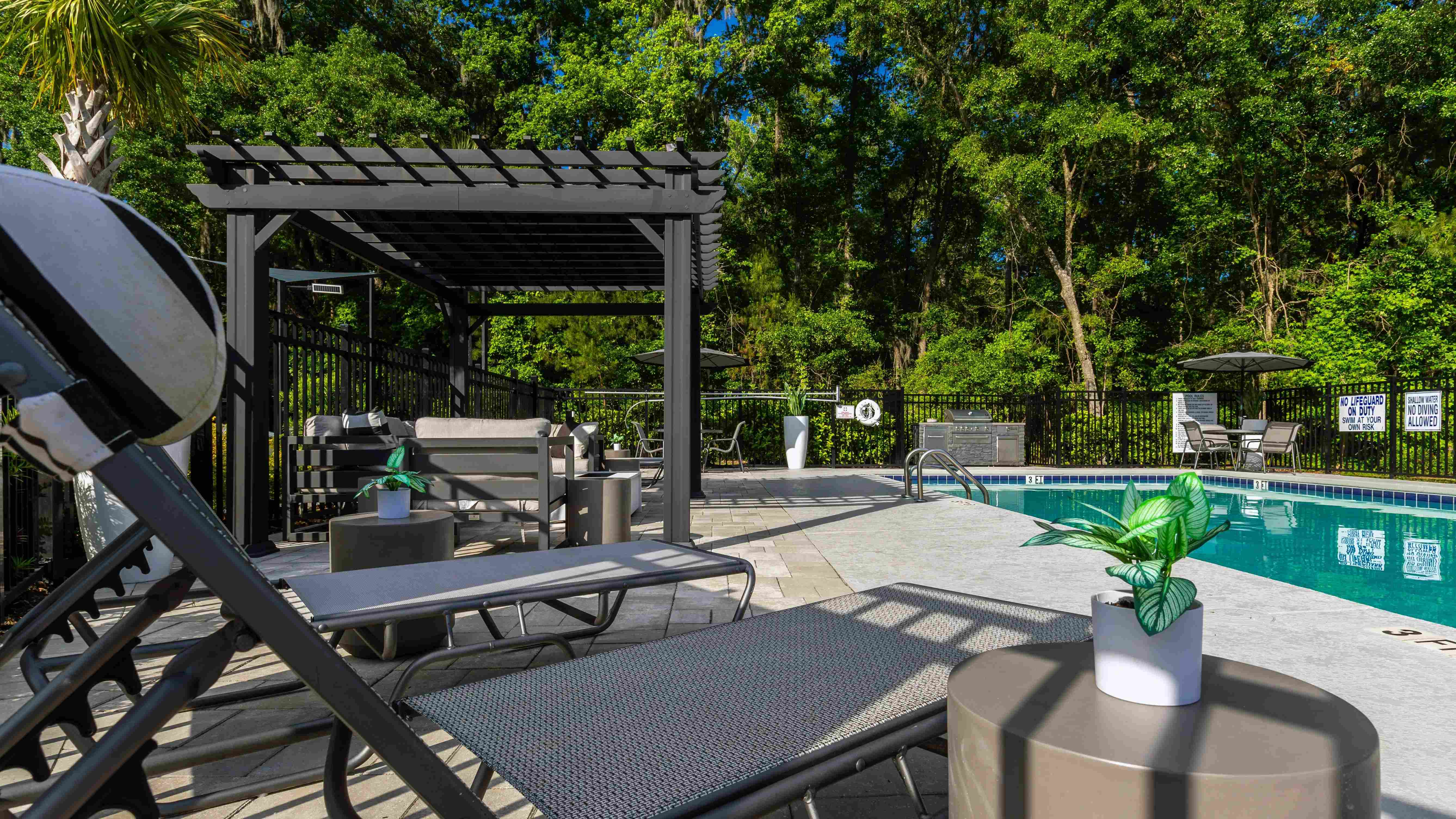 Poolside paradise awaits at The Grays at Old Town.