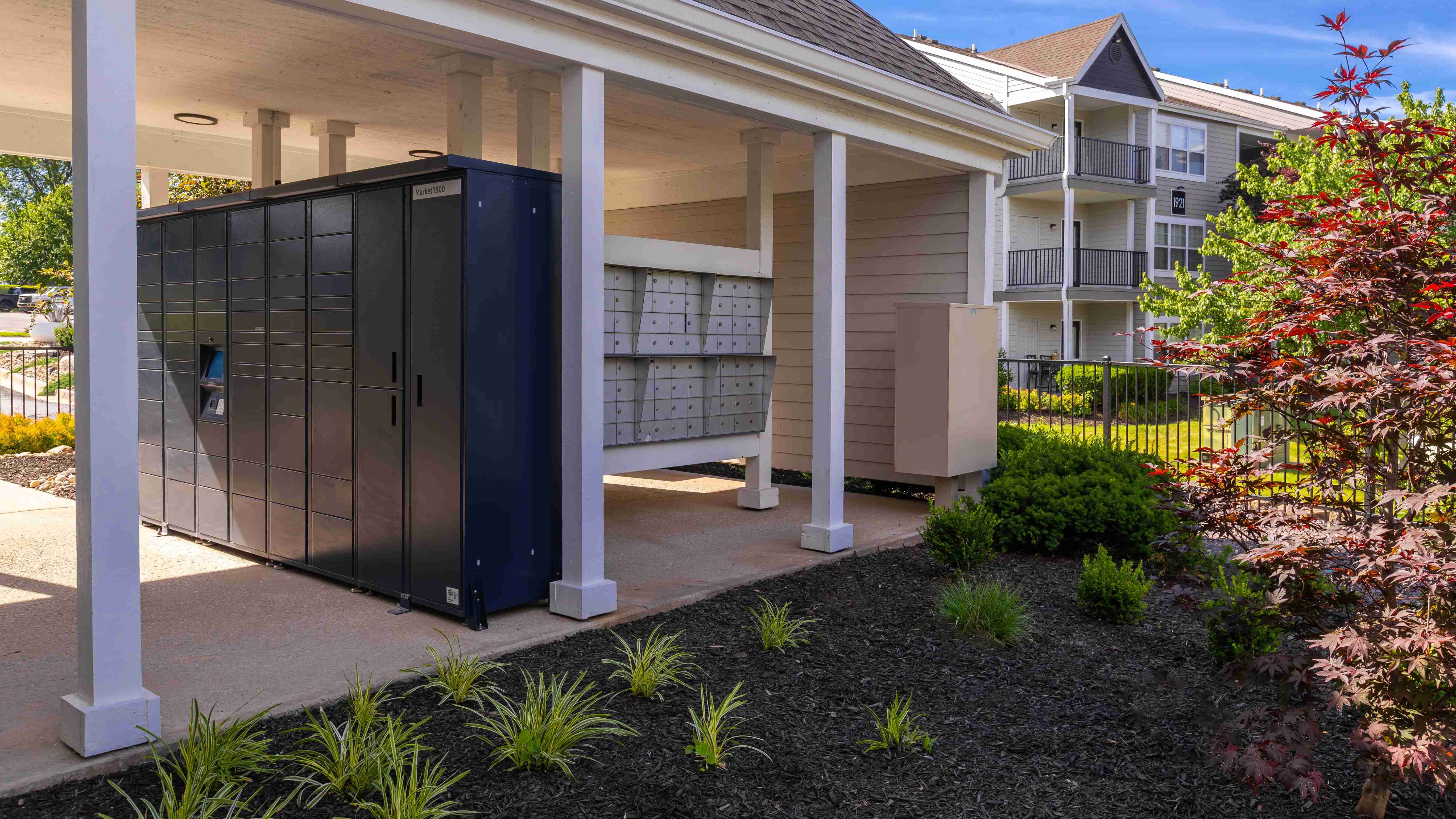 Enjoy the convenience of secure package delivery with the Amazon Hub Lockers. Located within the community, it ensures your packages are safe and easily accessible at any time.