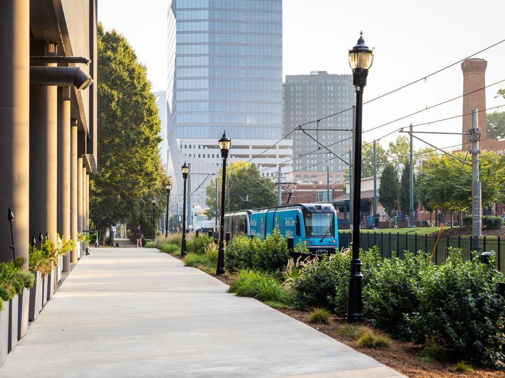 Near Charlotte Rail Trail