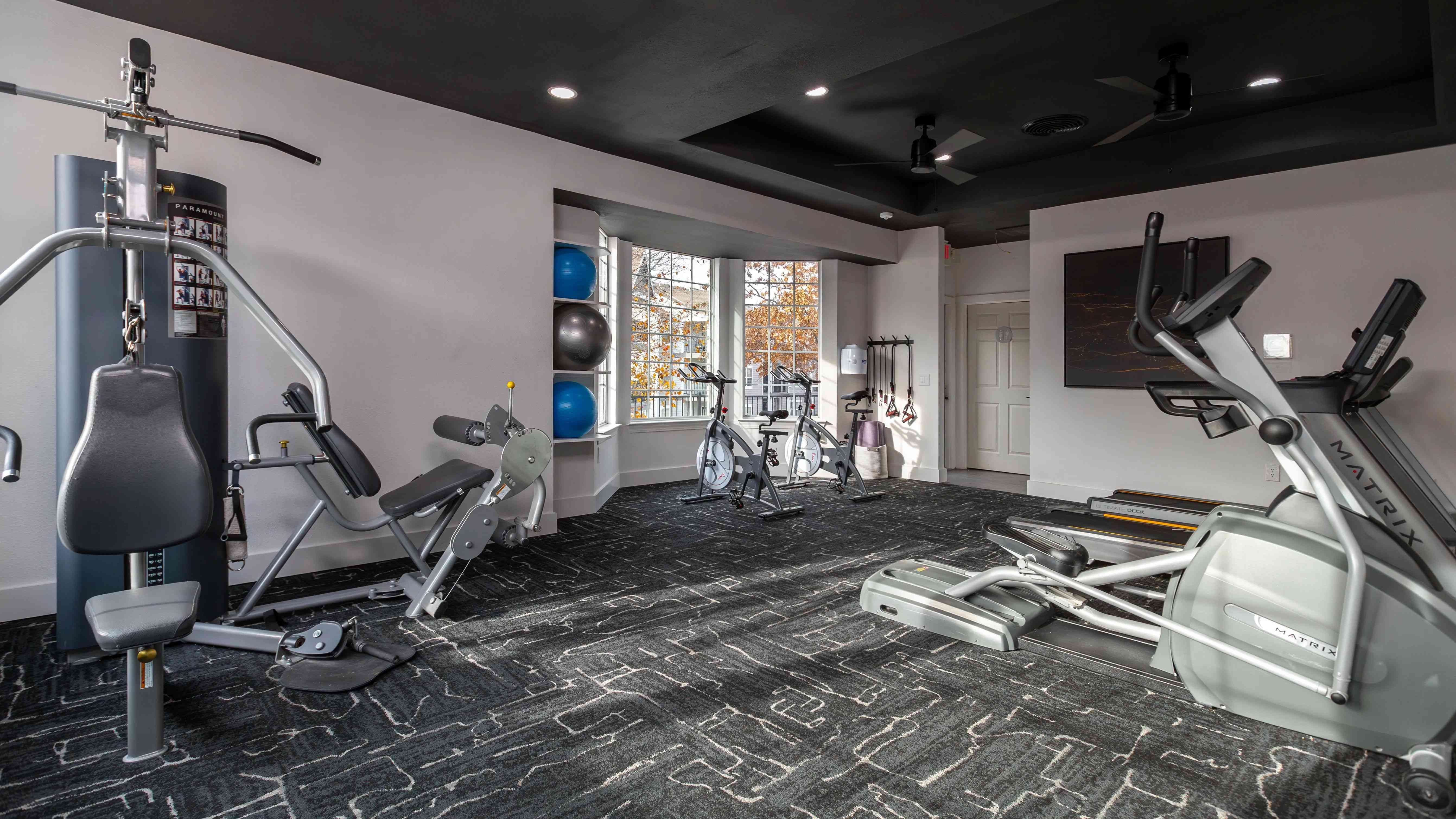 Our incredible on-site fitness center features all the weight training and cardio equipment you need for a total body workout.