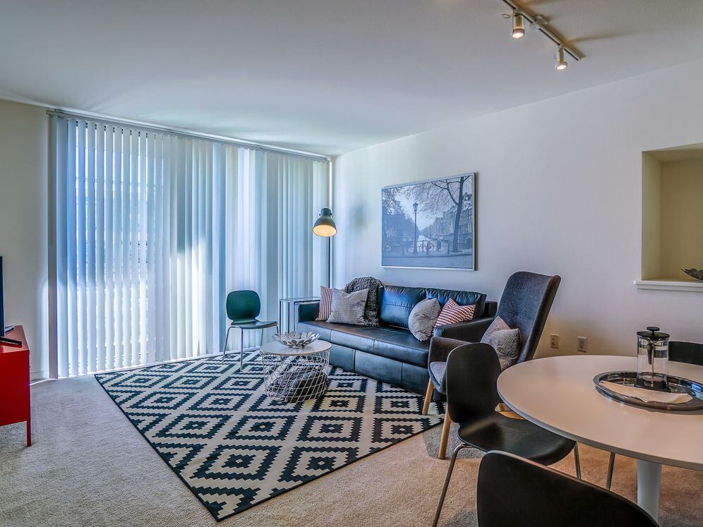 Furnished home living area