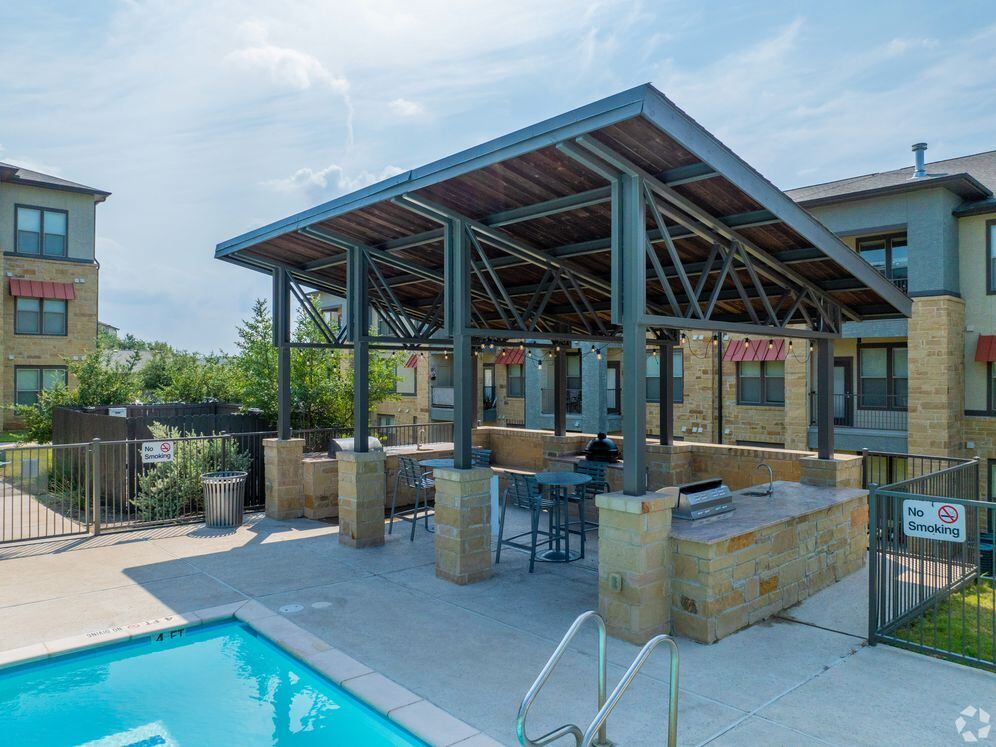 Pool with grill area