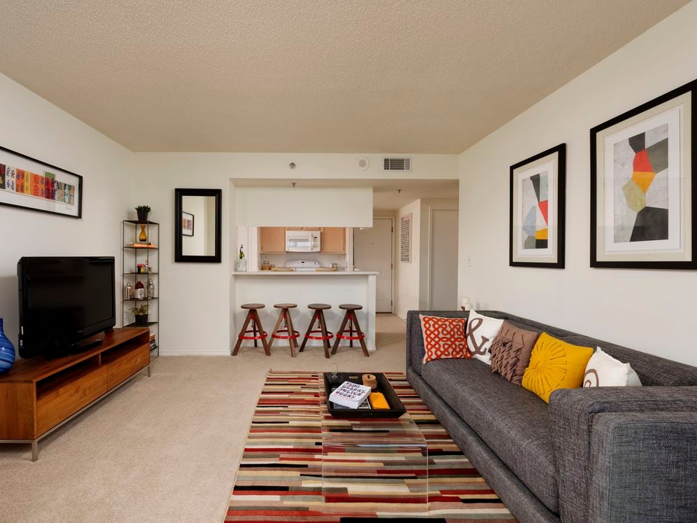 Classic Package I kitchen, living, and dining areas