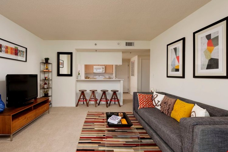 Classic Package I kitchen, living, and dining areas