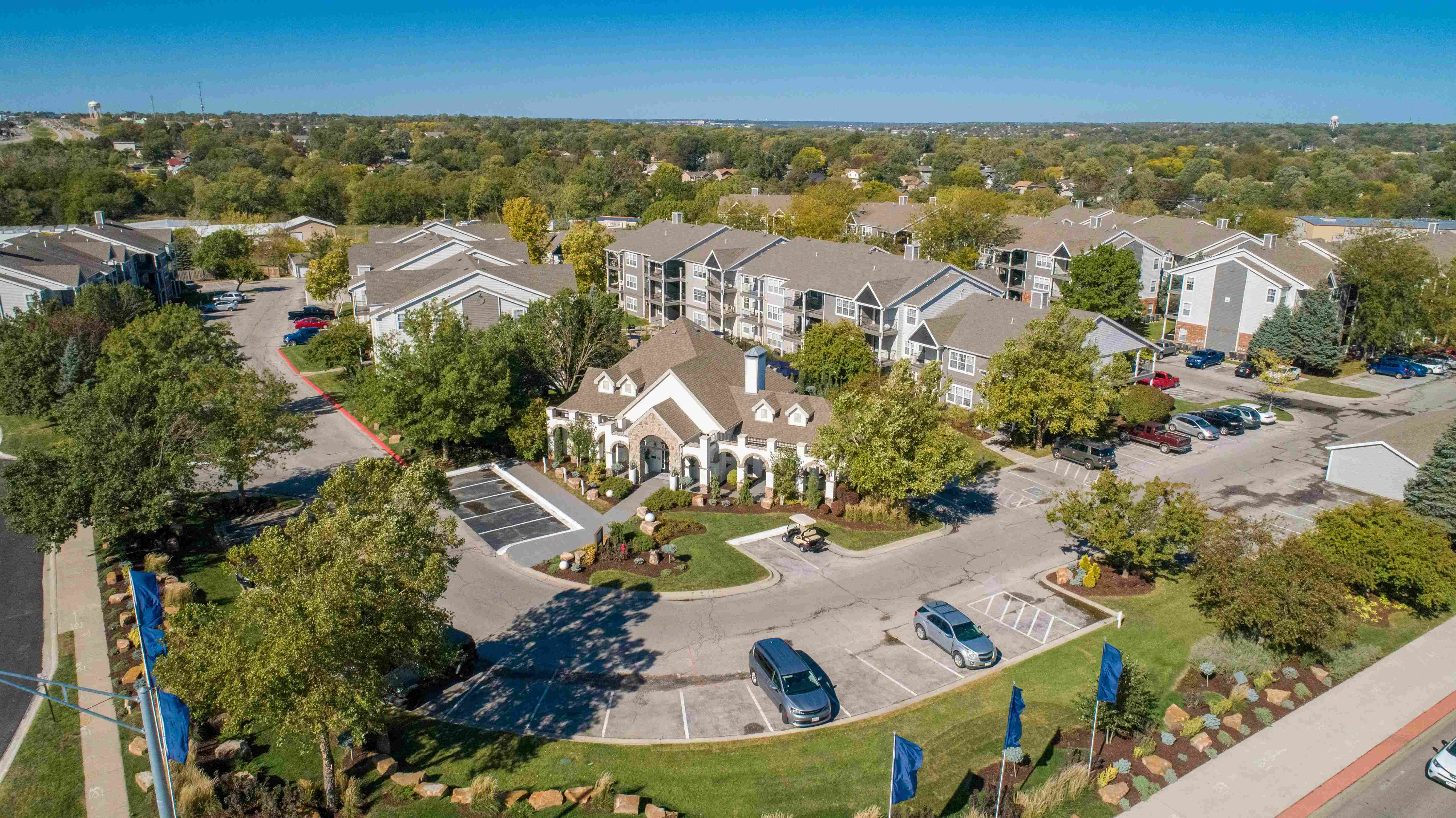 A breathtaking aerial glimpse of Adley at 72nd! 