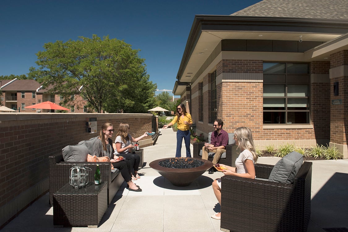 Fire Pit at Chaddwell