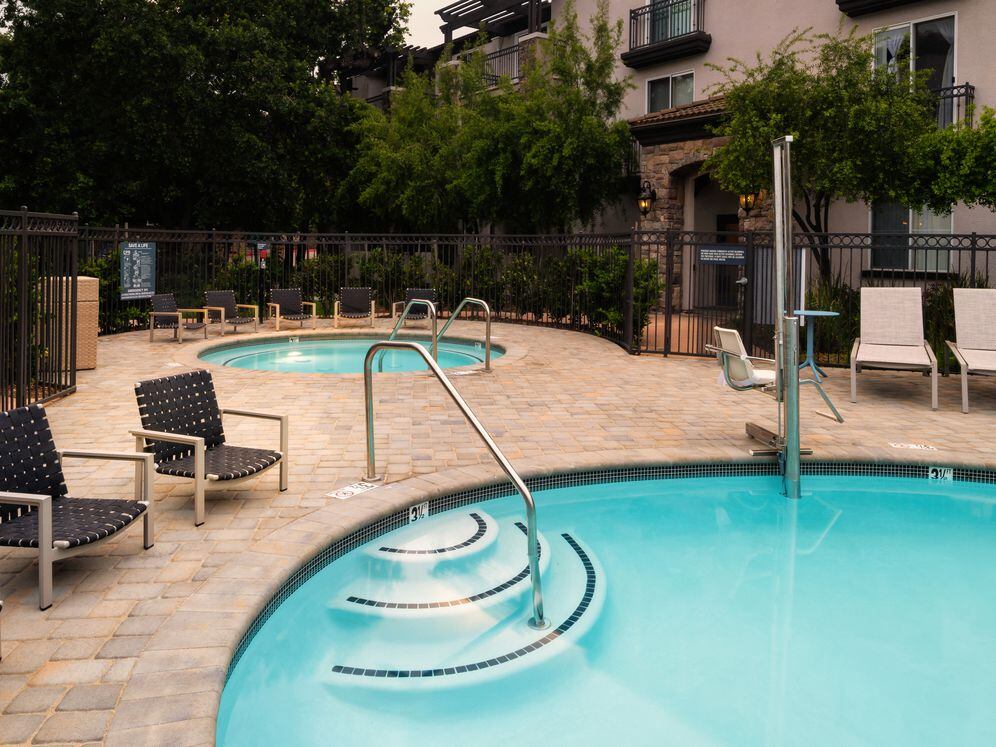 Pool, spa, and sundeck