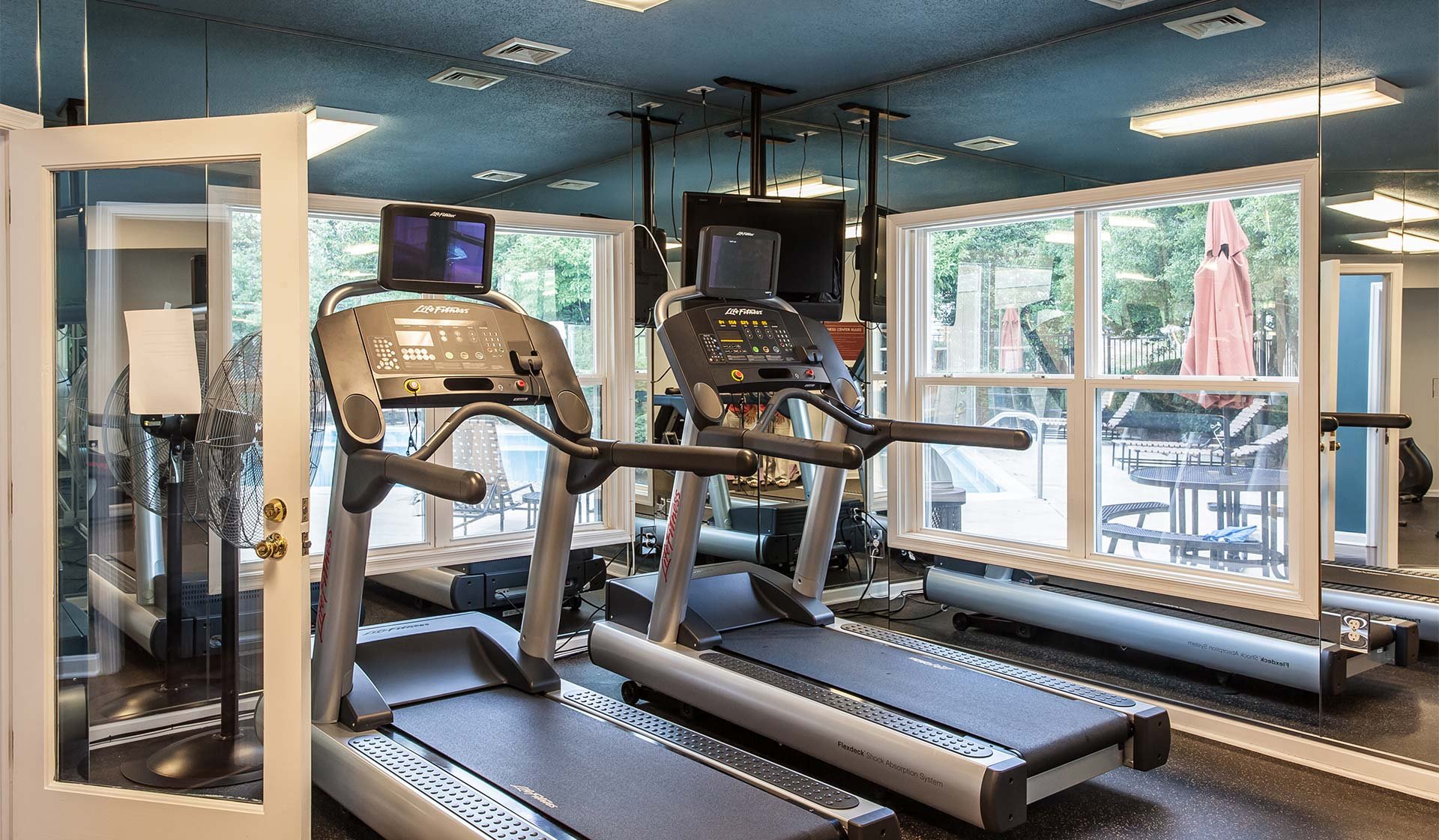 Work out conveniently at our community fitness center