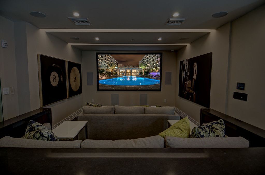 Cinema with Theater Seating