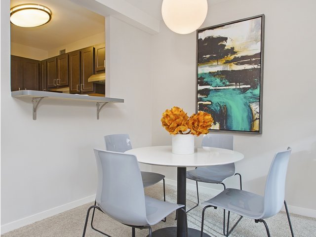 Open Kitchen with Dining Area