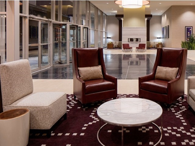 Hilton Garden Inn Lobby Seating Area