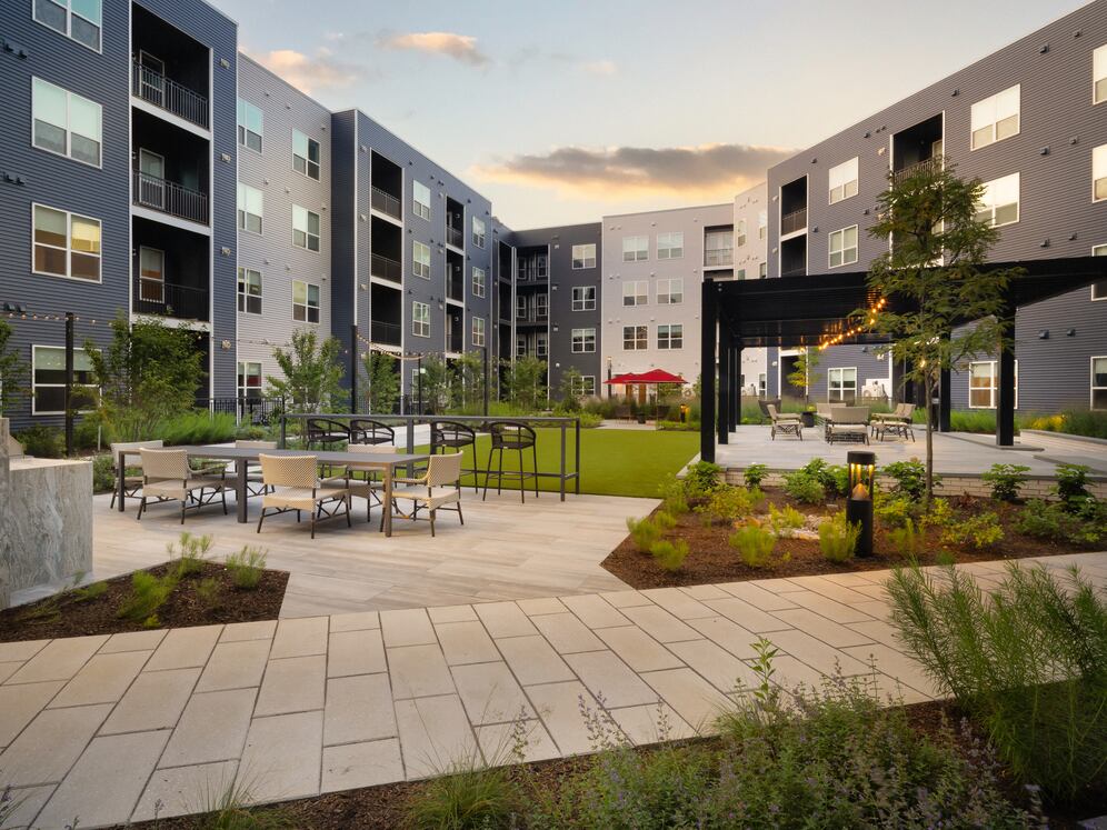 Building 100 Courtyard