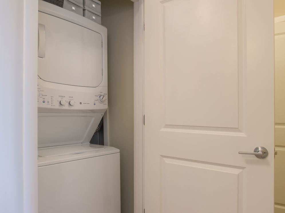 In-unit washer and dryer