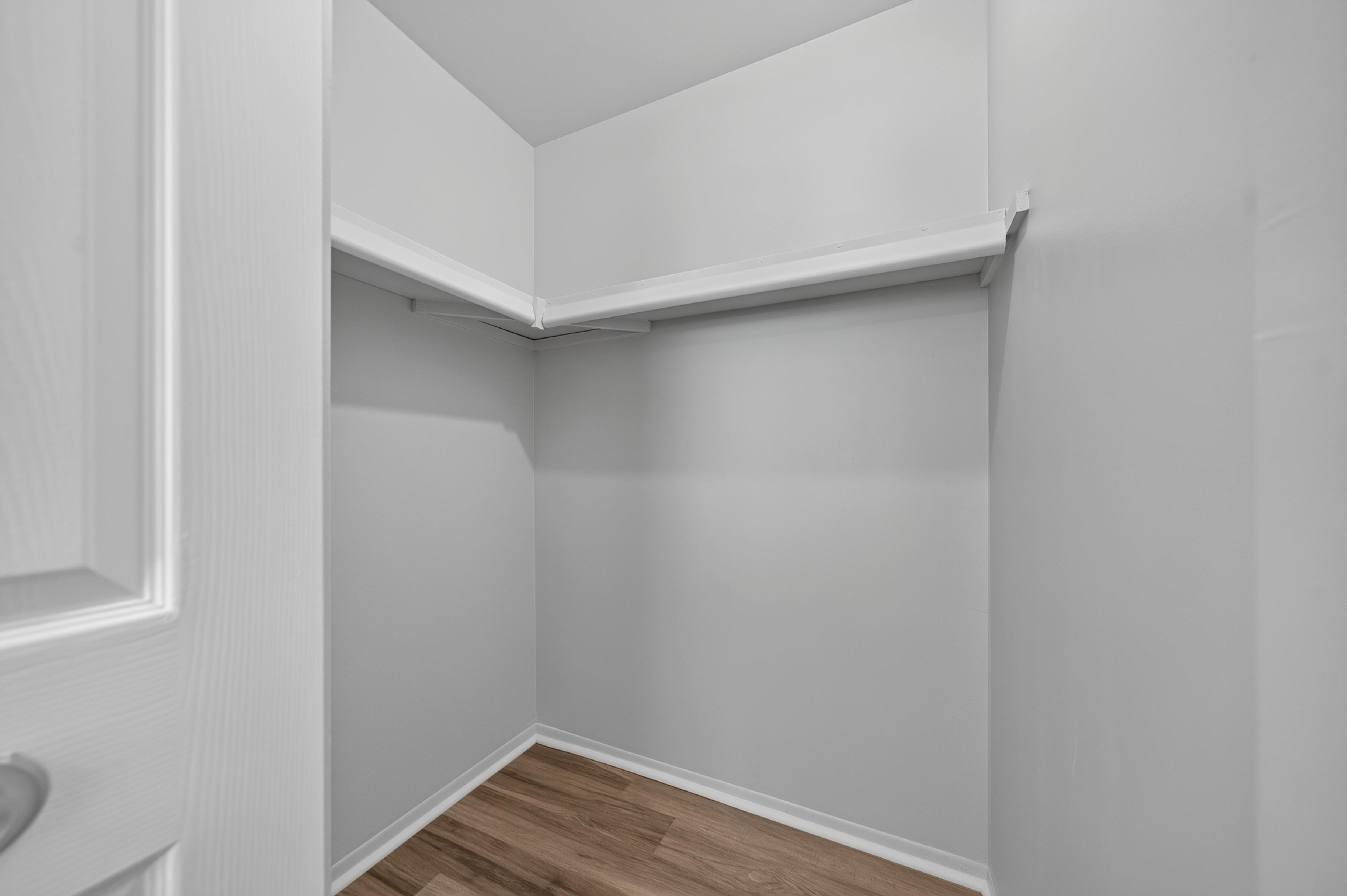 Spacious Closets at Lakeside Village Apartments in Clinton Township, MI