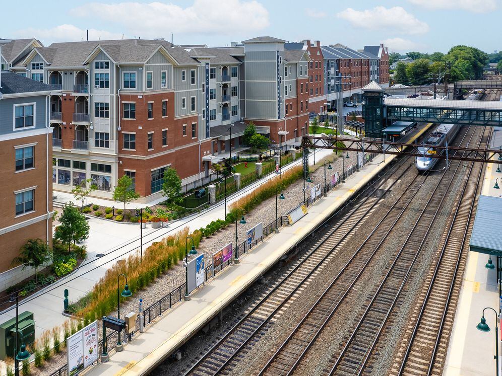 Convenient access to the Harrison Metro-North Station