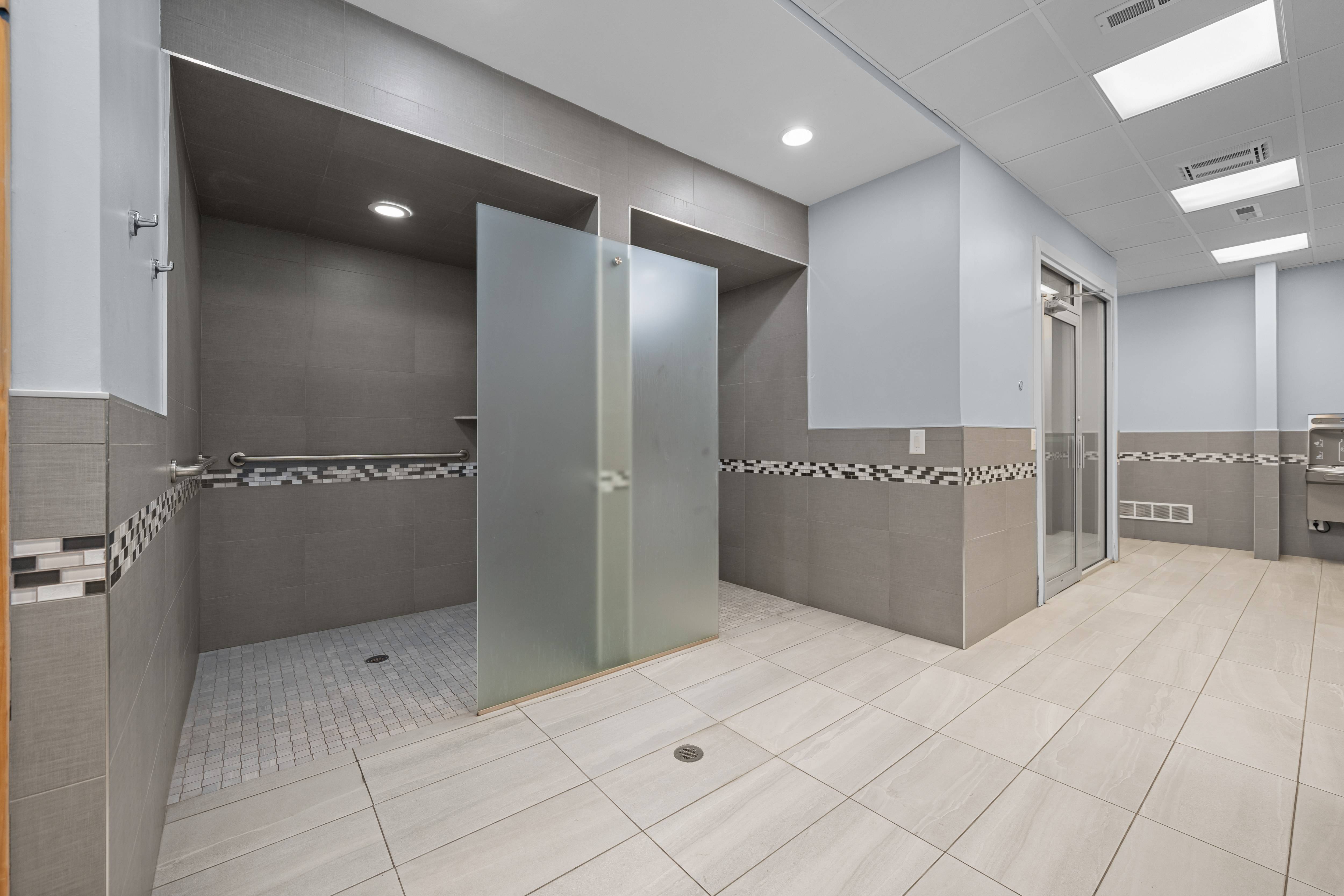 Locker Room at Lakeside Village Apartments in Clinton Township