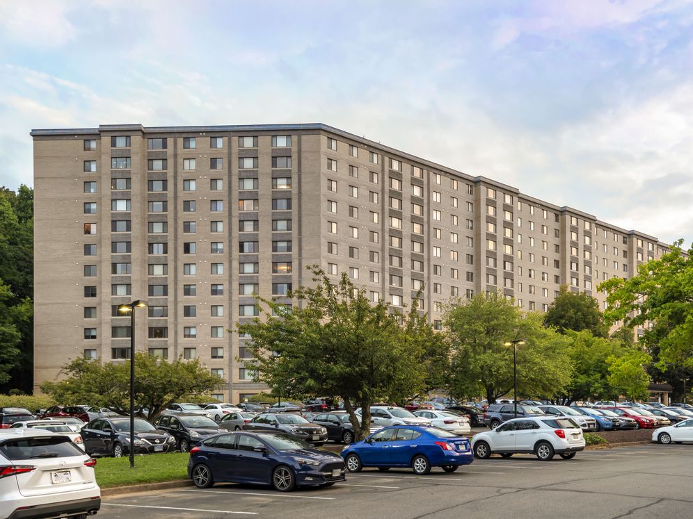 eaves Fairfax Towers exterior