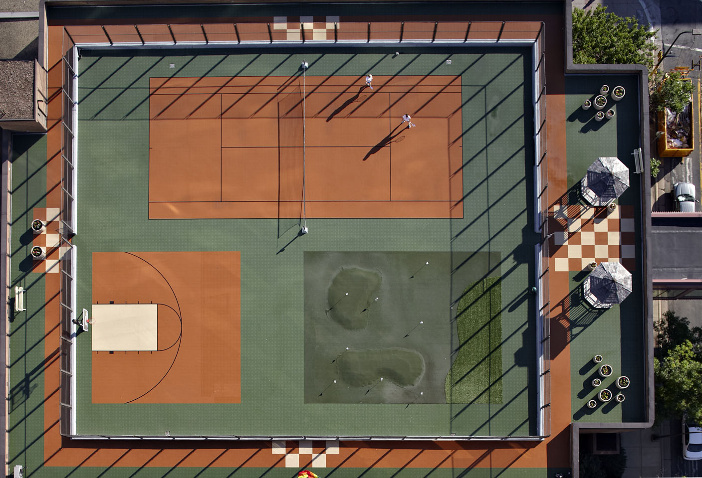 5th Floor Outdoor Sports Court