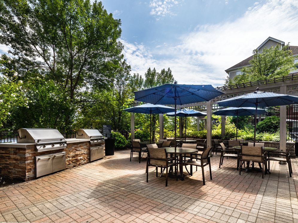 Sundeck with BBQ grills