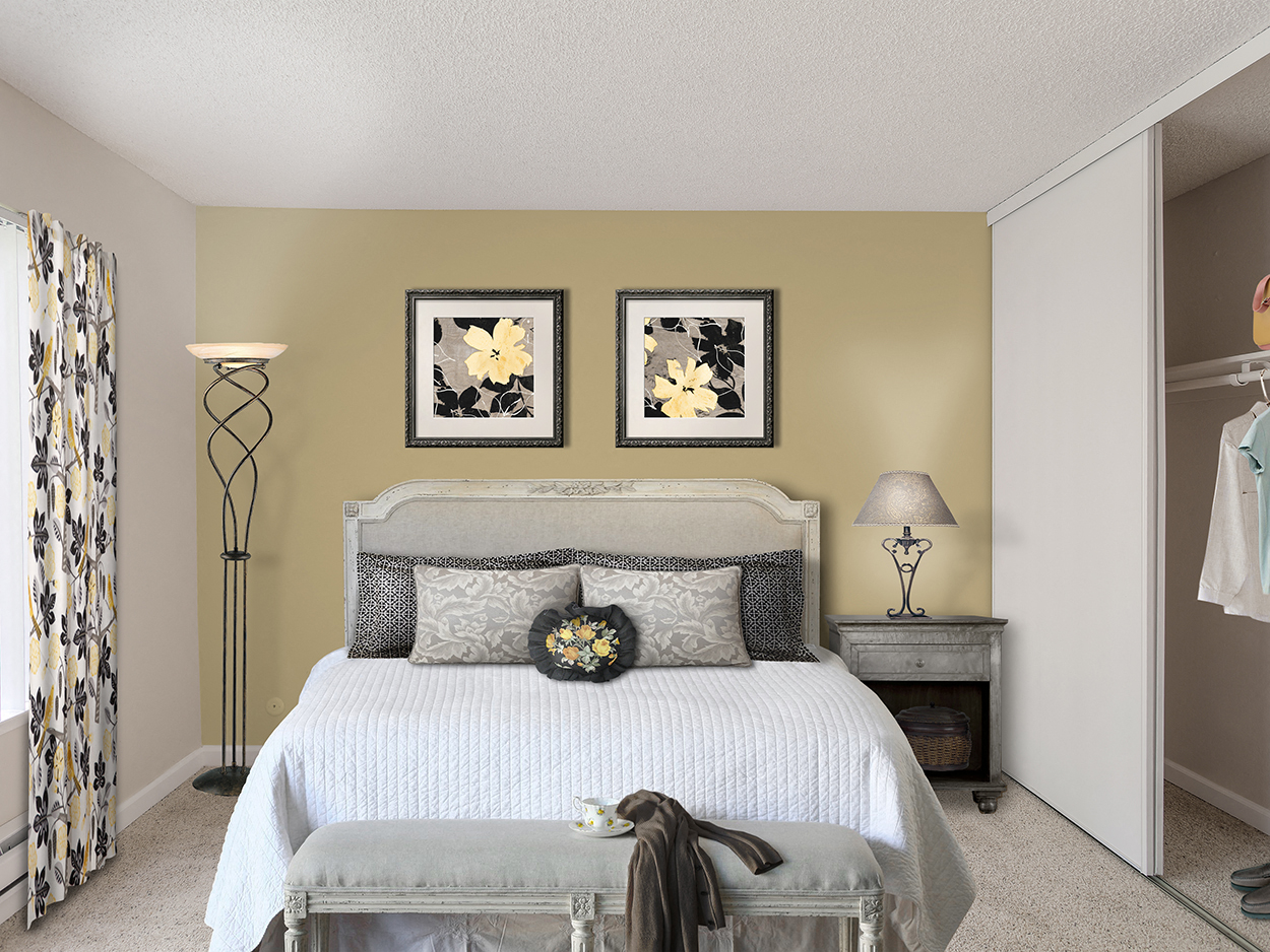 Crossing at Arroyo Trail Apartments Model Bedroom
