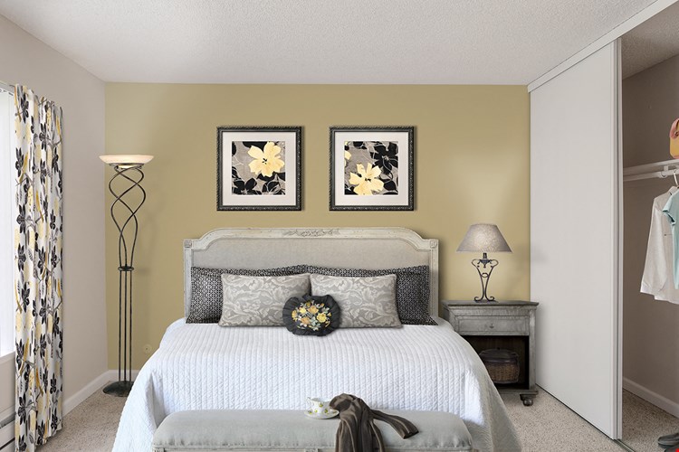 Crossing at Arroyo Trail Apartments Model Bedroom