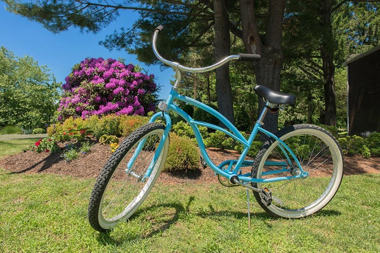 Ask the leasing office about our bicycle rentals!